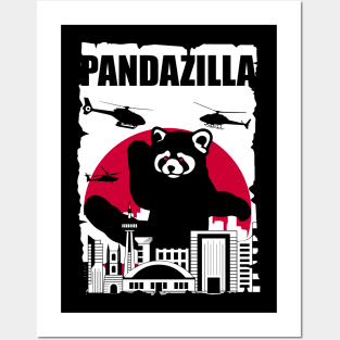 Pandazilla Posters and Art